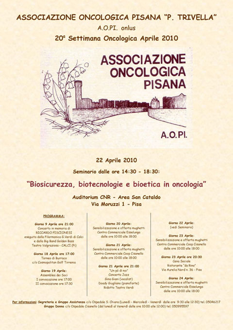 settimana oncologica 2010